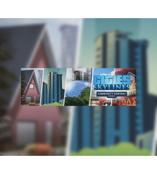 Cities: Skylines - Community Content DLC Bundle Steam Key GLOBAL